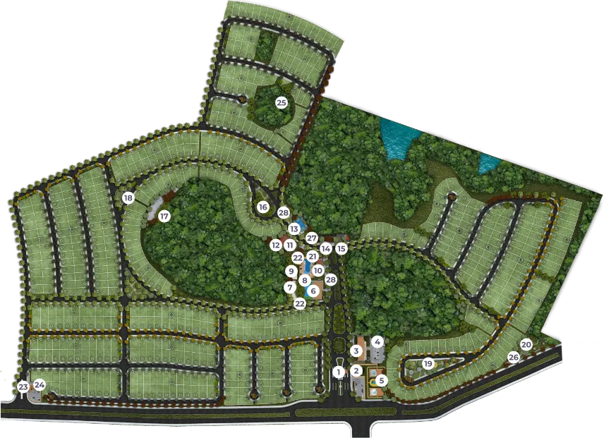 Mapa Ville de Provence