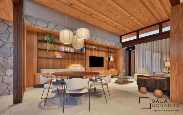 SALA SQUADRA - CASA TÉRREA 360 M²