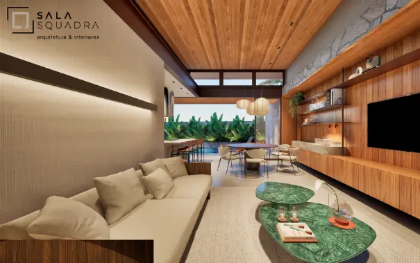 SALA SQUADRA - CASA TÉRREA 360 M²